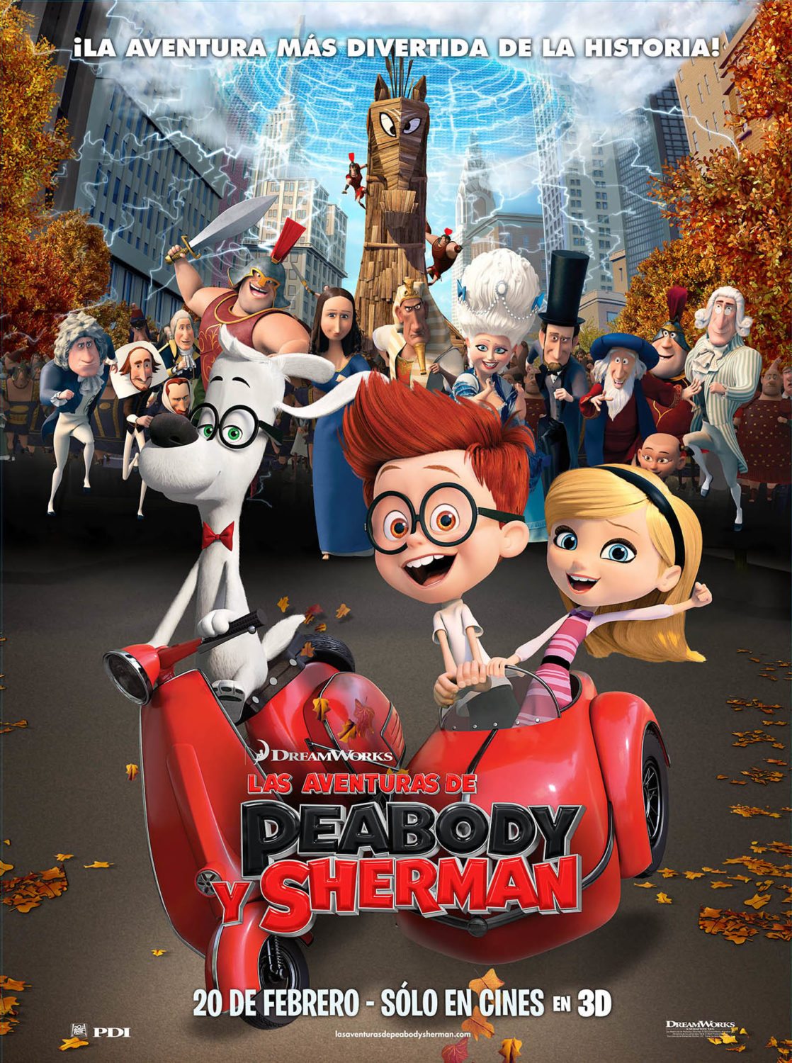 REVIEW: Las aventuras de Peabody y Sherman - Critica de la 