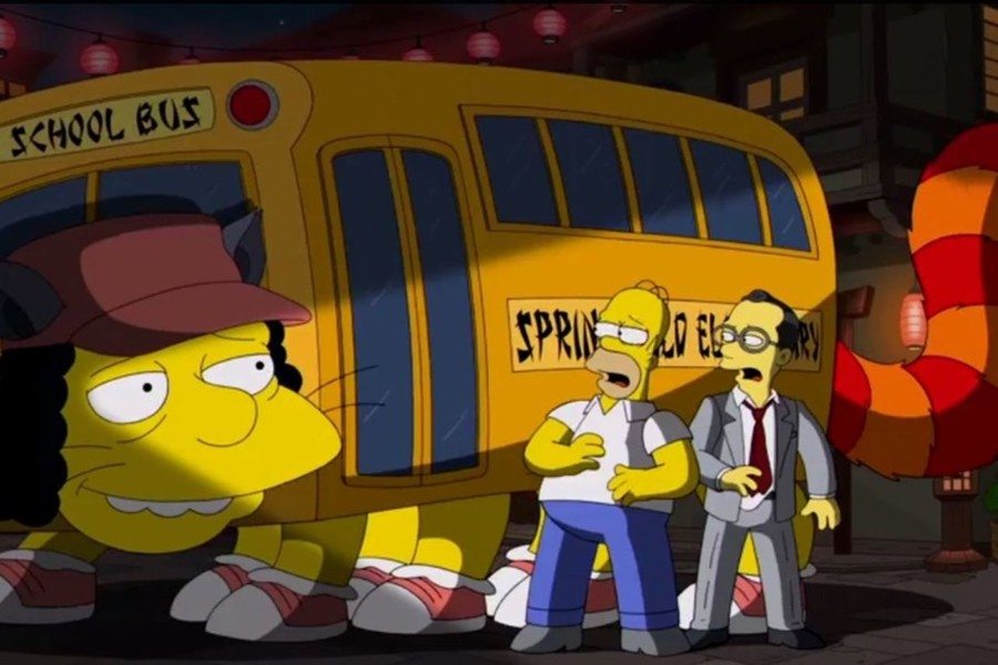 Referencias de los Simpson al Anime