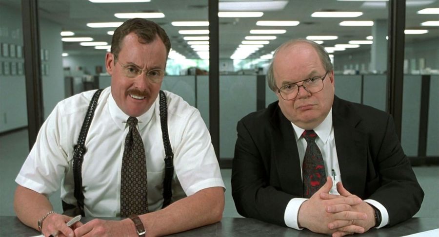 Bob y Bob en Office Space (1999)